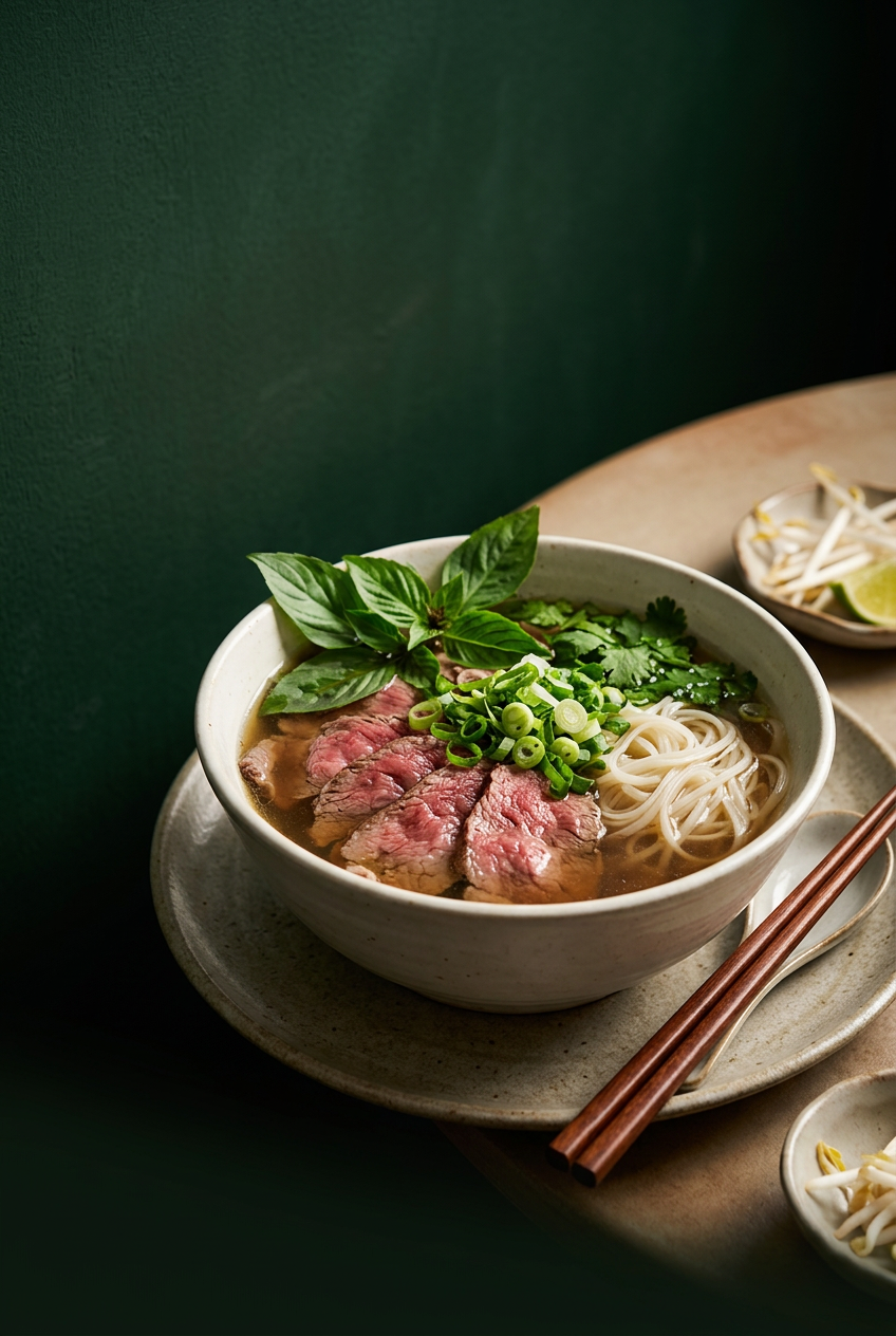 Meat pho — chef's special